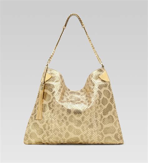 tas gucci gold tote|Gucci shoulder bags for women.